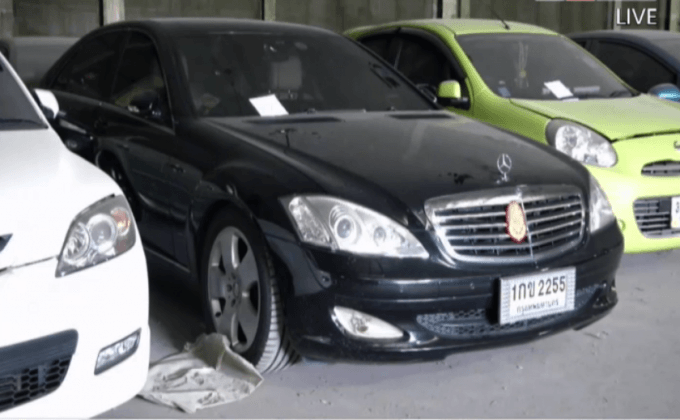 ยึดรถยนต์ของกลางหนีไฟแนนซ์กว่า 200 คัน