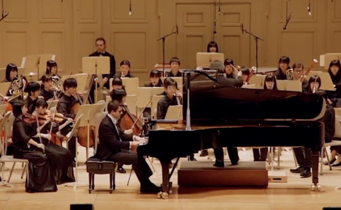 คอนเสิร์ตซิมโฟนีโดยเยาวชนจากฟุกุชิมะ
