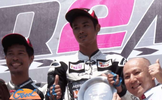 เกริกไกรโมโน29 คว้าชัยสนาม 4 ไทยแลนด์ซุปเปอร์ไบค์