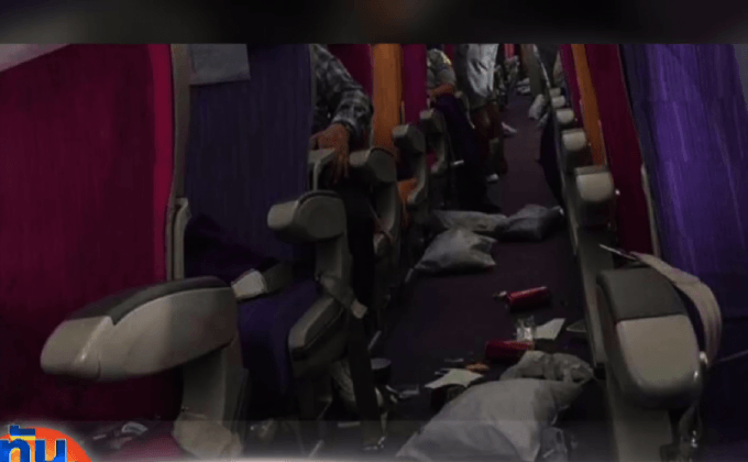 “บินไทย” ชี้อากาศแปรปรวนทำโบอิ้งตกหลุมอากาศ