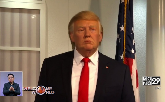 เปิดตัวหุ่นขี้ผึ้ง “โดนัลด์ ทรัมป์”