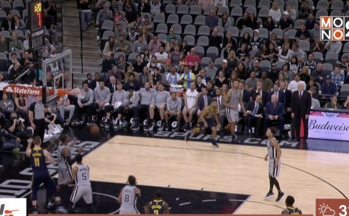 “เพเซอร์ส” บุกดับซ่า “สเปอร์ส” ยัดห่วง NBA