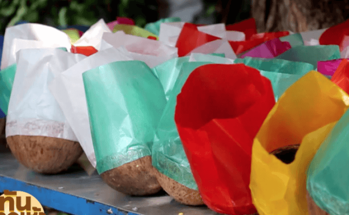 ชาวปากน้ำโพ ทำกระทงกะลา สืบทอดงานลอยกระทง กะลาสาย-กะลาสี