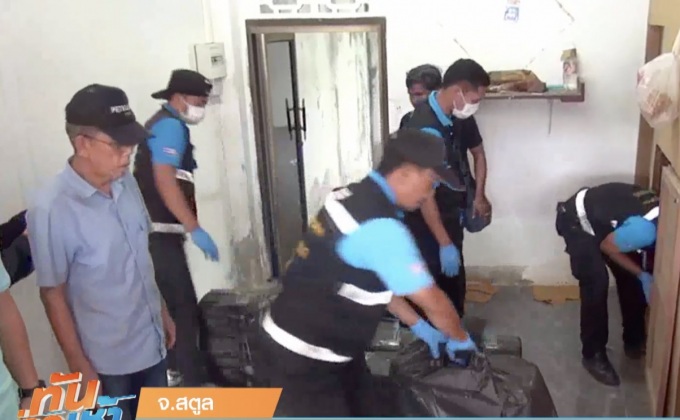 เช่าบ้านซุกกัญชากว่า 700 กก.กลางเมืองสตูล