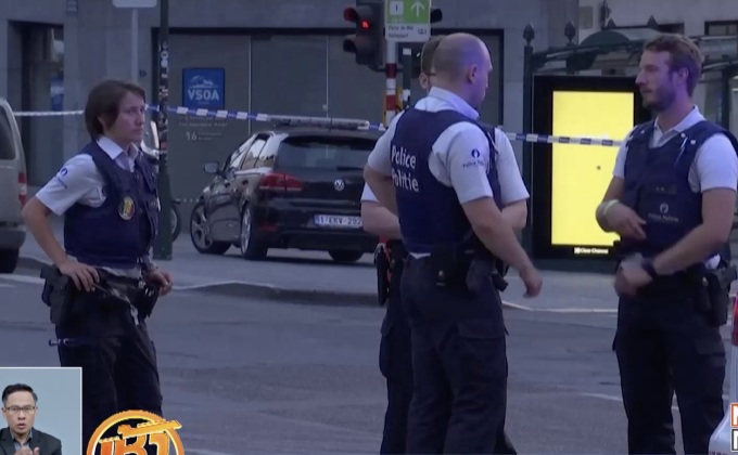 ทหารวิสามัญฯ คนร้ายก่อเหตุระเบิดกลางกรุงบรัสเซลส์