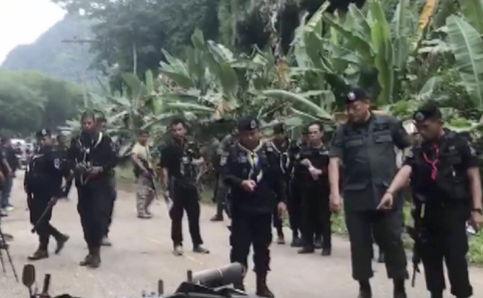 คนร้ายวางระเบิดก่อนยิงซ้ำ ทหารพรานเสียชีวิต 2 นาย