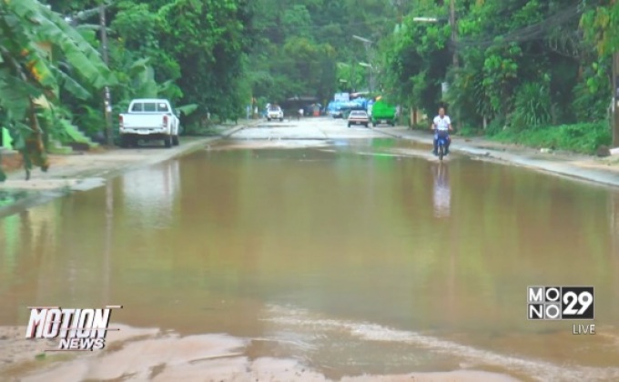 น้ำท่วมที่สมุยเข้าสู่สภาวะปกติ