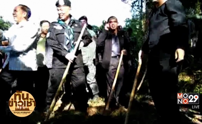 ทำแนวกันไฟ 2 แผ่นดิน