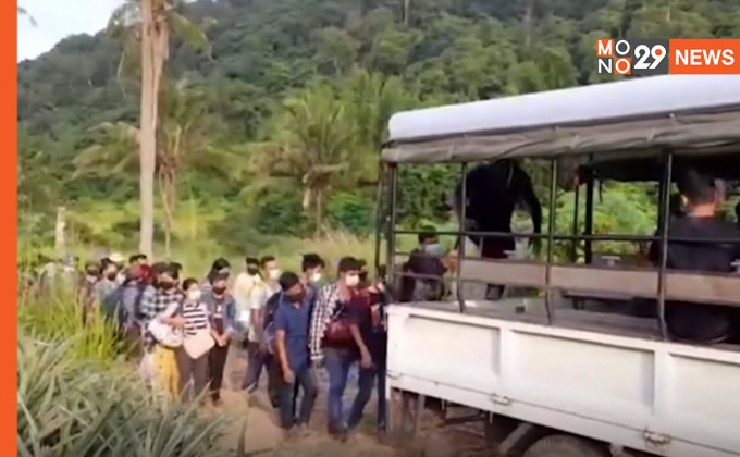 ทะลักเข้าไม่หยุด! จับแรงงานข้ามชาติลักลอบเข้าเมือง จ.ประจวบคีรีขันธ์