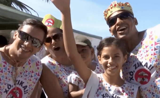สาธารณสุขรณรงค์ต้านเชื้อซิก้าในริโอเดอจาเนโร