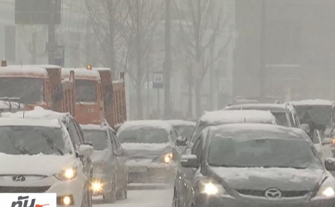 กรุงมอสโกของรัสเซียเผชิญพายุหิมะรุนแรง