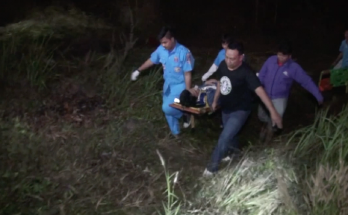 รถขนแรงงานเถื่อนพลิกคว่ำดับ 2 จ.สระแก้ว