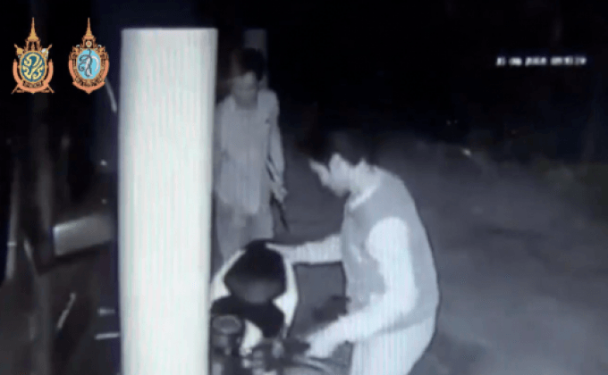 วงจรปิดจับภาพคนร้ายขโมยจยย.ในหอพัก