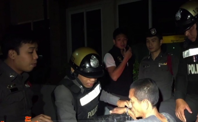 จับมือเผารถยนต์โรงพักหัวหิน 