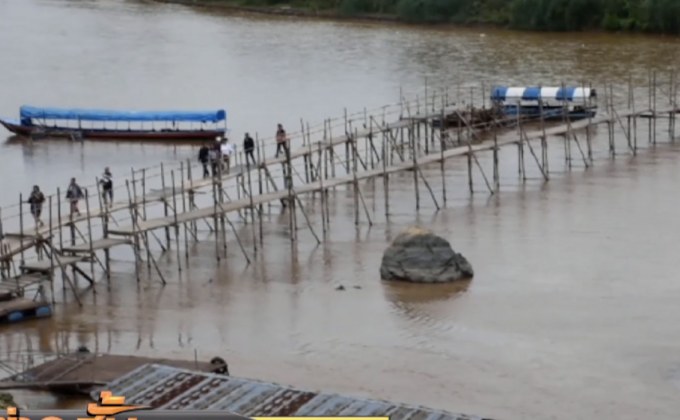 แม่น้ำโขงลดระดับกระทบการค้าชายแดน