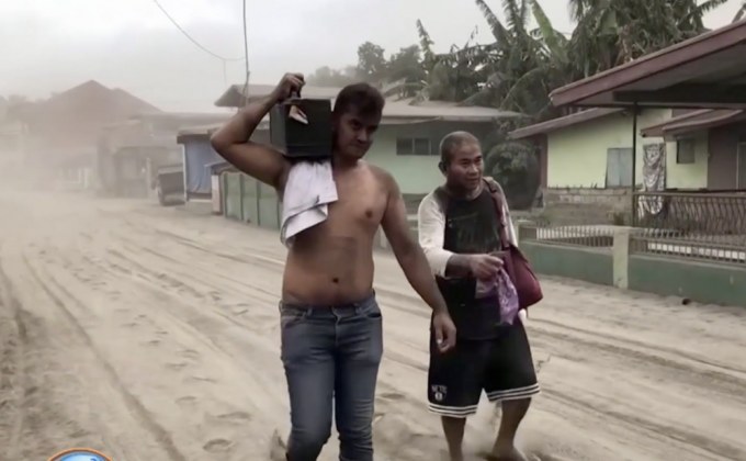 เร่งอพยพเหตุภูเขาไฟ “ตาอัล”ปะทุ