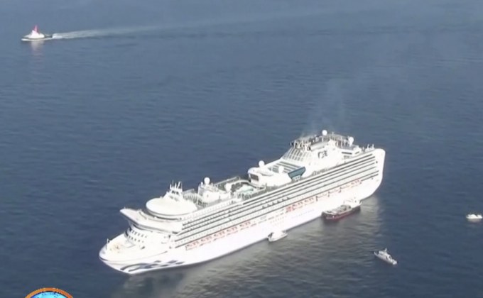 ญี่ปุ่นพบผู้ติดเชื้อไวรัส 10 รายบนเรือสำราญ