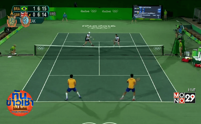 “โนเล่” รับเจ็บปวดตกรอบแรกเทนนิสโอลิมปิก