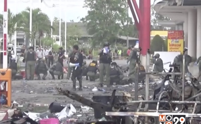 แม่ทัพภาคที่ 4 ลงพื้นที่ตรวจคาร์บอมบ์ปัตตานี