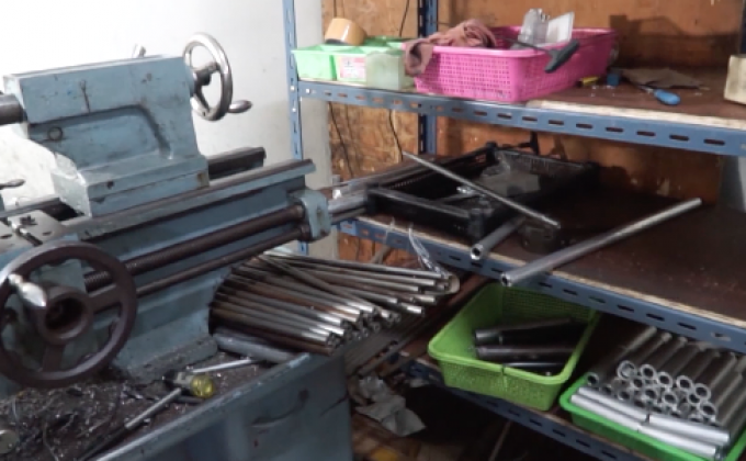 ทลายโรงงานผลิตอุปกรณ์ปืนเถื่อน จ.เลย