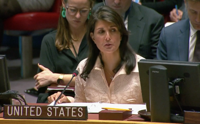 ​สหรัฐฯ ถือหางอิสราเอลในที่ประชุม UNSC