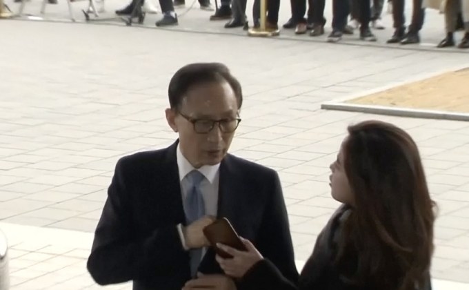 อดีต ปธน.เกาหลีใต้ให้ปากคำคดีรับสินบน