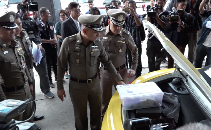 รอง ผบ.ตร.ตามยึดรถหรู เครือข่าย “เมจิกสกิน”