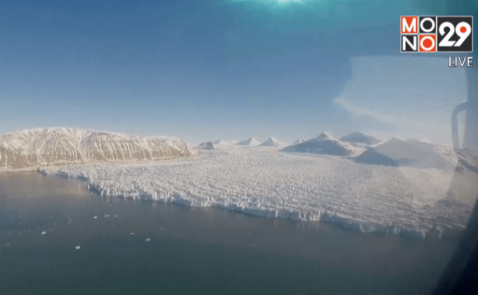 ธารน้ำแข็งในนอร์เวย์ทำให้ระดับน้ำทะเลสูงขึ้น