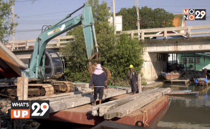 กฟน. นำทีมสื่อมวลชนลงพื้นที่ ติดตามงานปักเสาไฟฟ้า