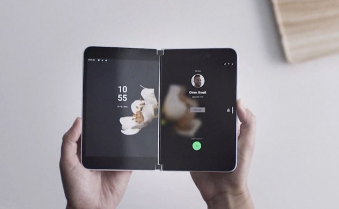 “ไมโครซอฟท์” เปิดตัวแท็บเล็ต-สมาร์ทโฟนพับได้