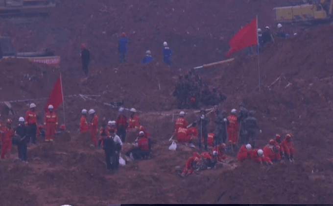 ค้นหาผู้สูญหาย 91 คนจากเหตุดินถล่มในจีน