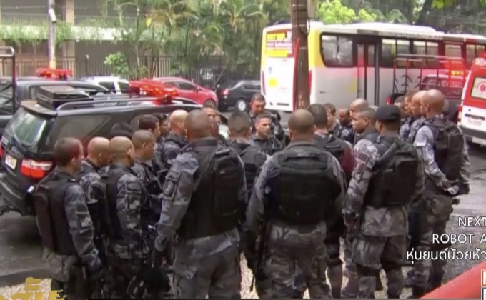 ตำรวจบราซิลยิงสกัดรถนักท่องเที่ยวสเปนเสียชีวิต