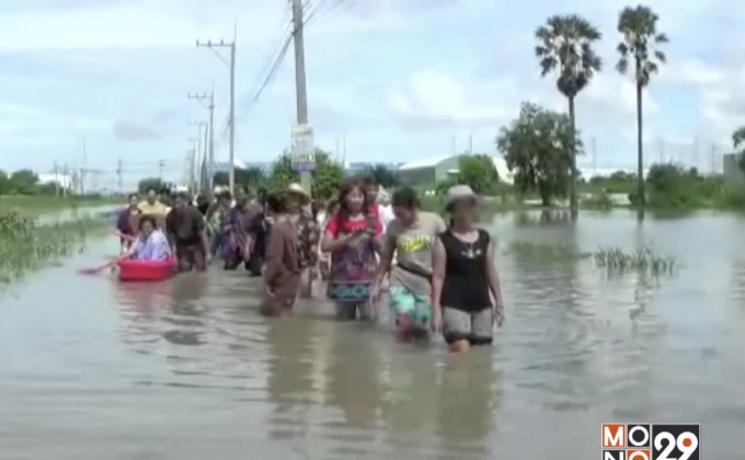 ฝนตกต่อเนื่อง – น้ำท่วมขังหลายพื้นที่