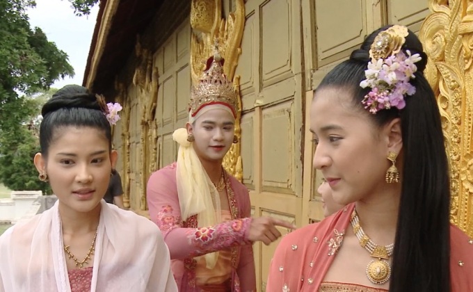 “ซีน ณัฐชนน” เขินแต่งเป็นนางรำ ตามหาพ่อ ใน “ตำนานสมเด็จพระนเรศวรมหาราช เดอะซีรีส์”