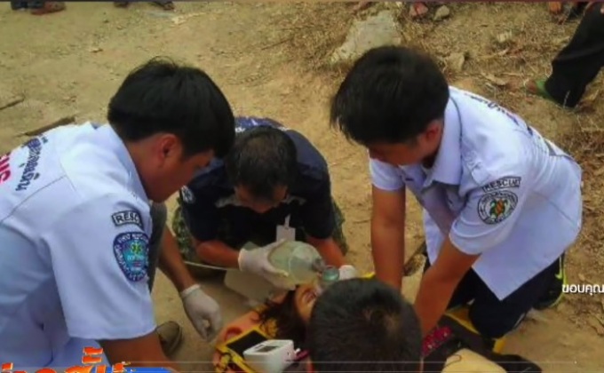 ช้างป่าทำร้ายคนเสียชีวิต  จ.ตาก