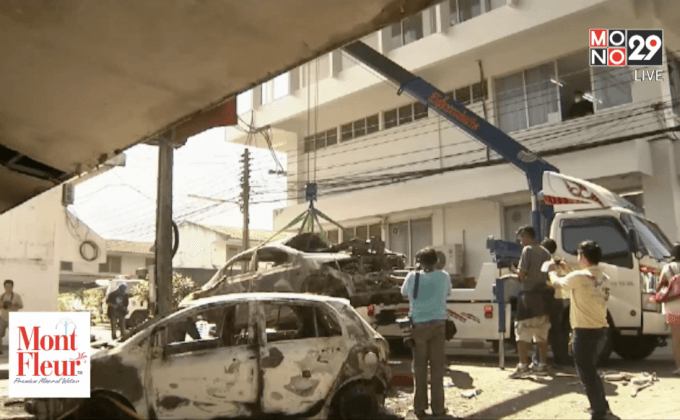 เตรียมออกหมายจับผู้ก่อเหตุเผา สภ.ถลาง