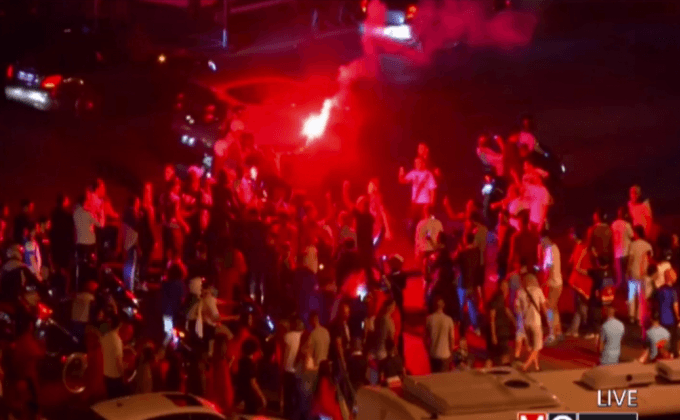 เหตุจลาจลหลังฝรั่งเศสแพ้ศึกยูโร 2016