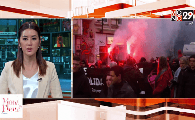 เหตุปะทะกันระหว่างเดินขบวนวันเมย์เดย์ในเยอรมนี