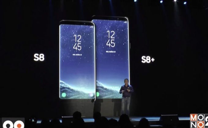 Samsung เปิดตัวสมาร์ทโฟน Samsung galaxy S8 และ S8+