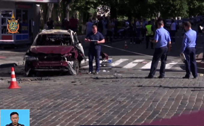 ระเบิดรถยนต์สังหารผู้สื่อข่าวในยูเครน