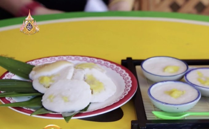 ชวนชิมขนมถ้วยทุเรียนหมอนทอง จ.พิษณุโลก