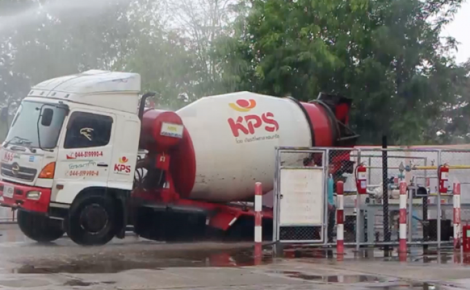 อุบัติเหตุรถชนวาล์วแก๊สปั๊มแอลพีจี จ.สุรินทร์