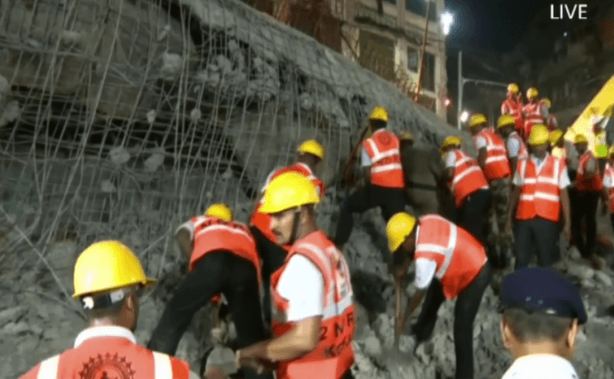 สะพานถล่มในอินเดีย