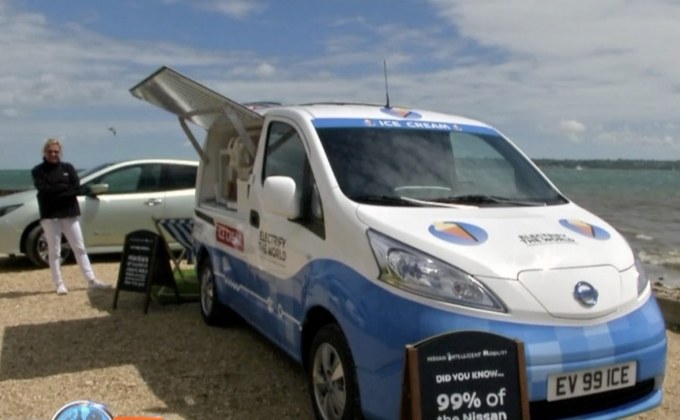 เปิดตัว “รถขายไอศกรีมรักษ์โลก”