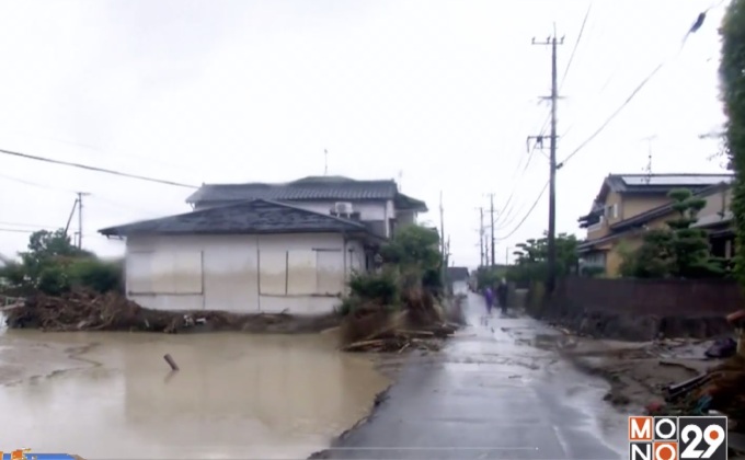 ญี่ปุ่นฝนตกหนักต่อเนื่อง