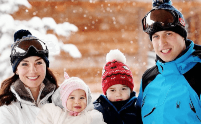 ครอบครัวดยุกแห่งเคมบริดจ์พักผ่อนในฝรั่งเศส