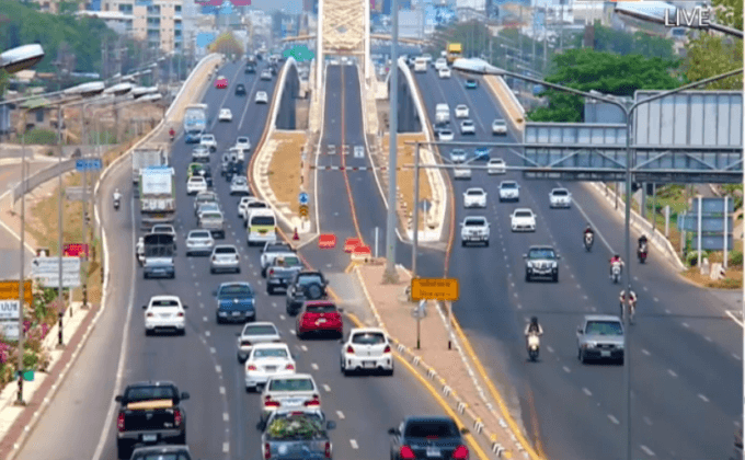 ห้ามรถบรรทุกขึ้นสะพานเดชาติวงศ์ 12-18 เม.ย.นี้