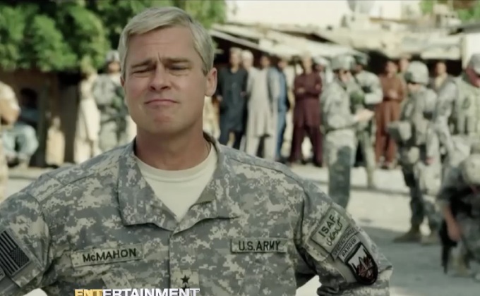 คลิปใหม่ War Machine เผยด้านเพี้ยนๆของนายพล “แบรด พิตต์”