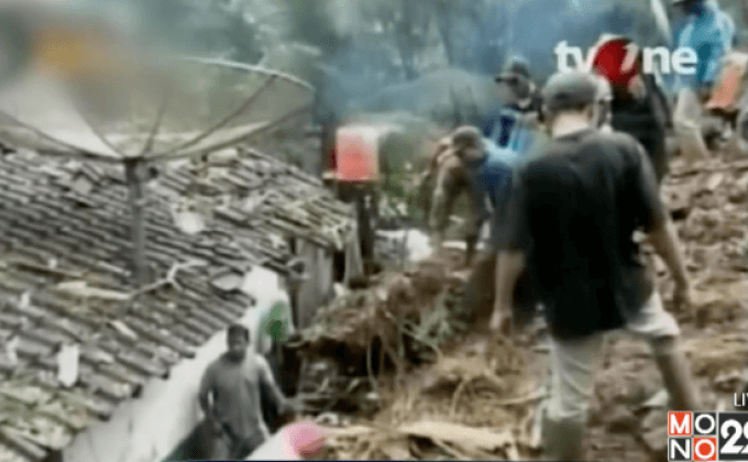 น้ำท่วม-ดินถล่มในอินโดฯ ดับ 24 ราย