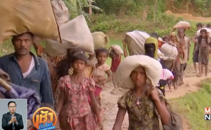 UN เผยชาวโรฮีนจาหนีไปบังกลาเทศเกือบ 30,000 คน